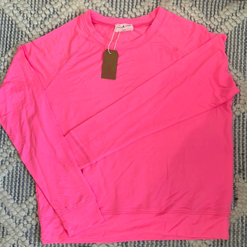 Stripe and Stare long sleeve shirt NWT